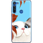 Чехол BoxFace Motorola G8 Wondering Cat