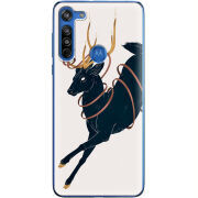 Чехол BoxFace Motorola G8 Black Deer