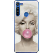 Чехол BoxFace Motorola G8 Marilyn Monroe Bubble Gum