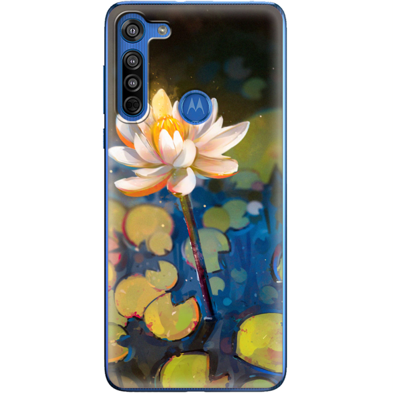 Чехол BoxFace Motorola G8 Waterlily