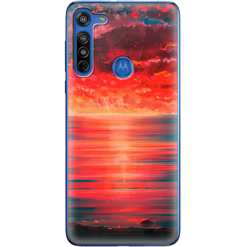 Чехол BoxFace Motorola G8 Seaside b