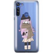 Прозрачный чехол BoxFace Motorola G8 Winter Morning Girl