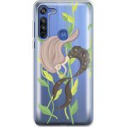 Прозрачный чехол BoxFace Motorola G8 Cute Mermaid