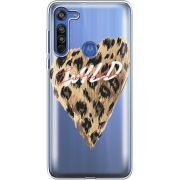 Прозрачный чехол BoxFace Motorola G8 Wild Love