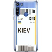 Прозрачный чехол BoxFace Motorola G8 Ticket Kiev