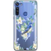 Прозрачный чехол BoxFace Motorola G8 Spring Bird