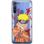 Прозрачный чехол BoxFace Motorola G8 Naruto