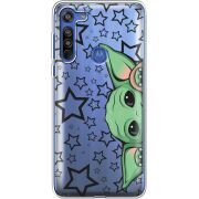 Прозрачный чехол BoxFace Motorola G8 Baby Yoda