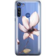 Прозрачный чехол BoxFace Motorola G8 Magnolia