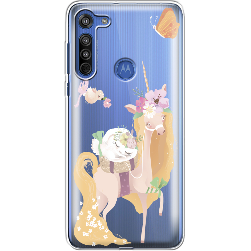 Прозрачный чехол BoxFace Motorola G8 Uni Blonde