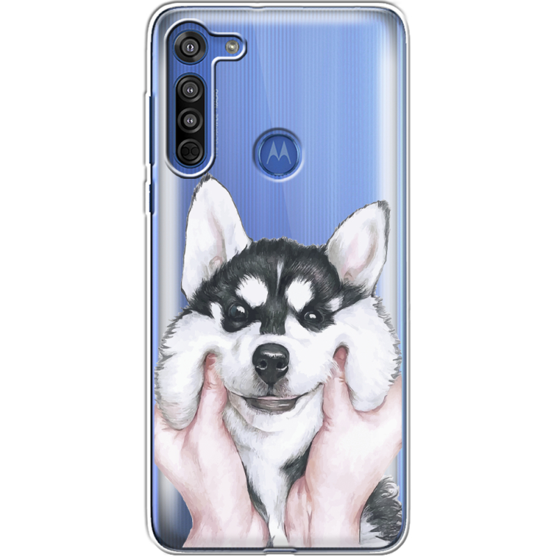 Прозрачный чехол BoxFace Motorola G8 Husky