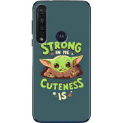 Чехол BoxFace Motorola G8 Plus Strong in me Cuteness is