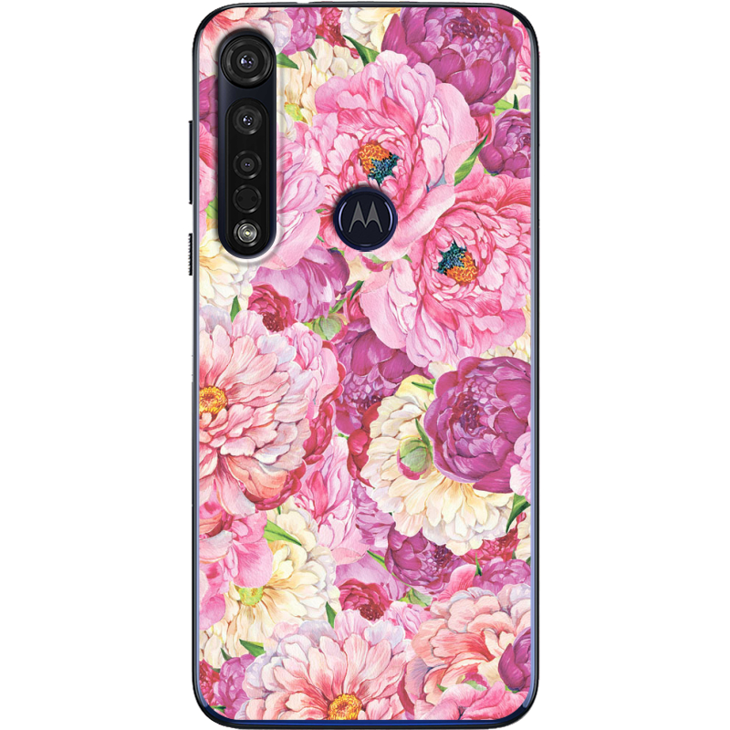 Чехол BoxFace Motorola G8 Plus Pink Peonies