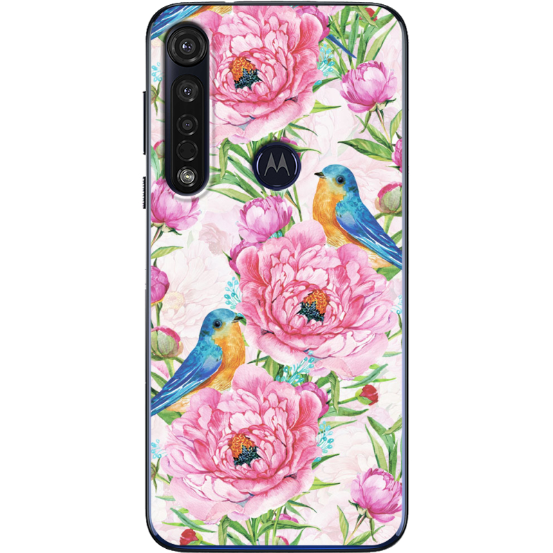 Чехол BoxFace Motorola G8 Plus Birds and Flowers