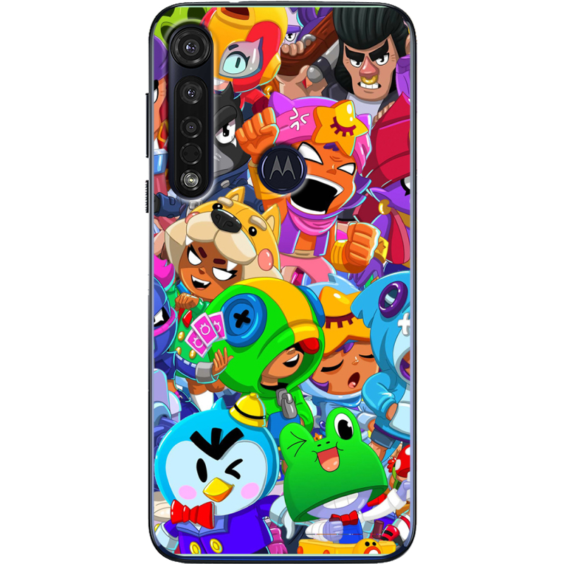 Чехол BoxFace Motorola G8 Plus friends brawl stars