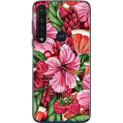 Чехол BoxFace Motorola G8 Plus Tropical Flowers