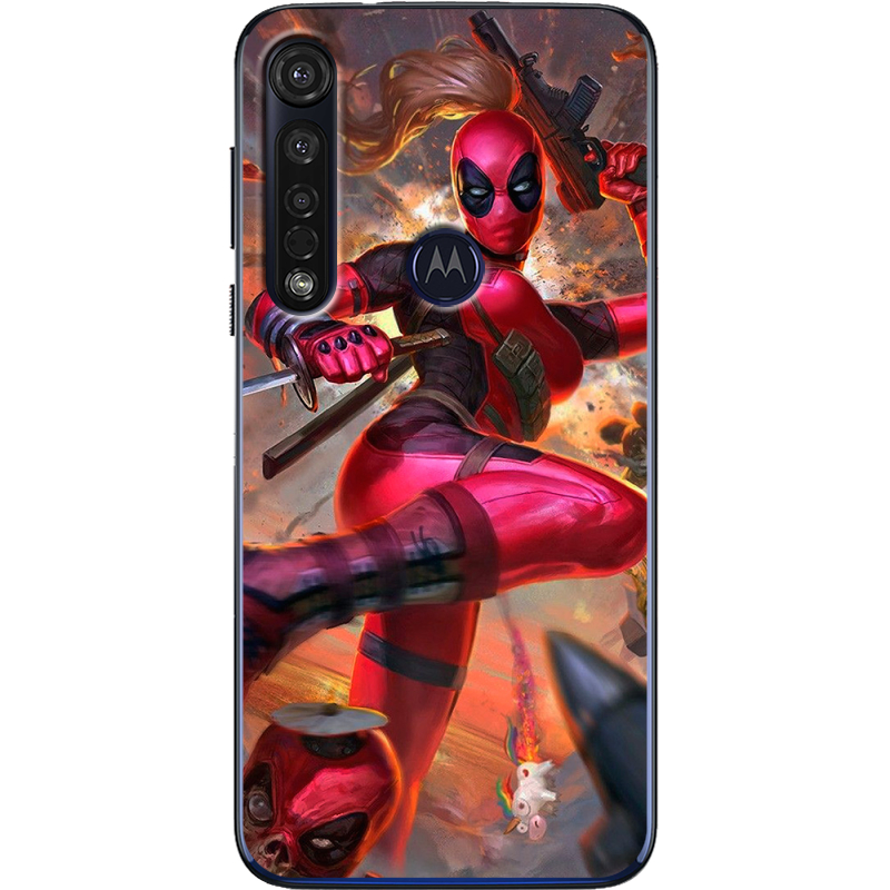 Чехол BoxFace Motorola G8 Plus Woman Deadpool