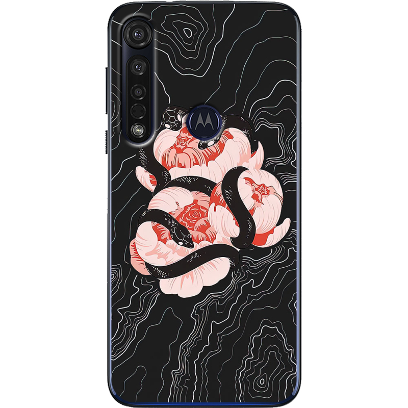 Чехол BoxFace Motorola G8 Plus Snake Rose