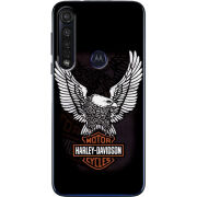 Чехол BoxFace Motorola G8 Plus Harley Davidson and eagle