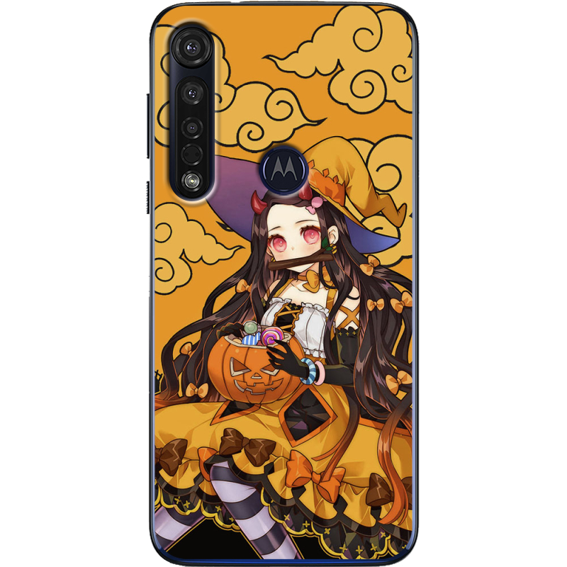 Чехол BoxFace Motorola G8 Plus Kamado Nezuko Halloween