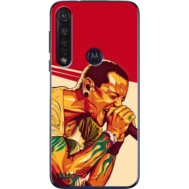 Чехол BoxFace Motorola G8 Plus Chester Bennington