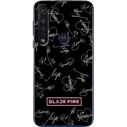 Чехол BoxFace Motorola G8 Plus Blackpink автограф