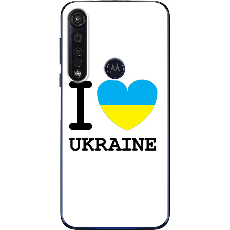 Чехол BoxFace Motorola G8 Plus I love Ukraine