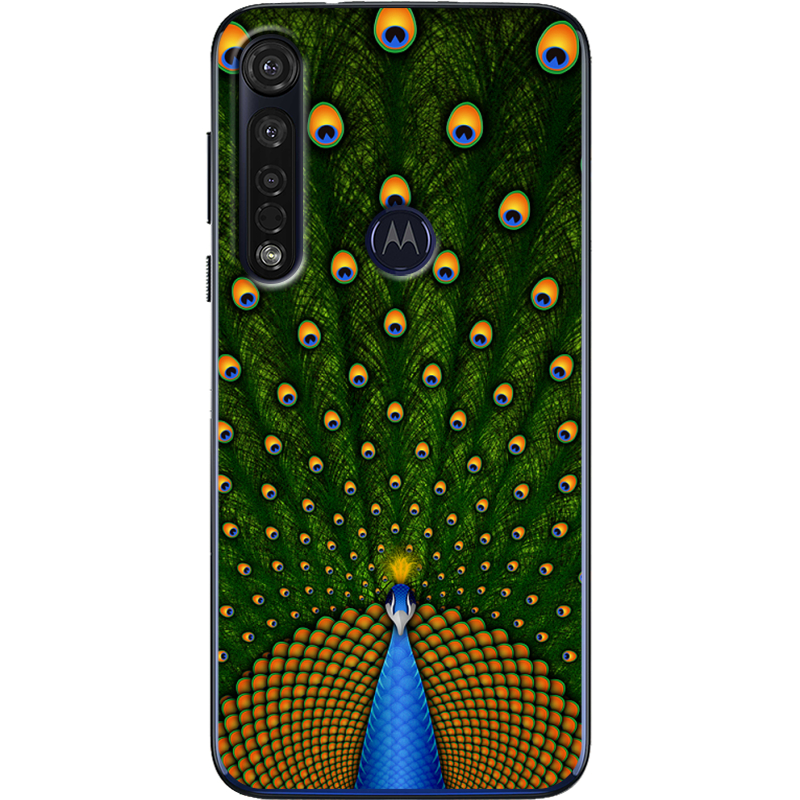 Чехол BoxFace Motorola G8 Plus Peacocks Tail