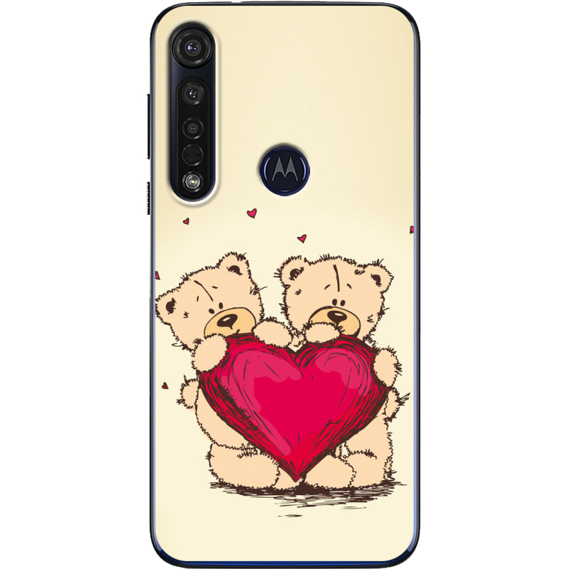 Чехол BoxFace Motorola G8 Plus Teddy Bear Love