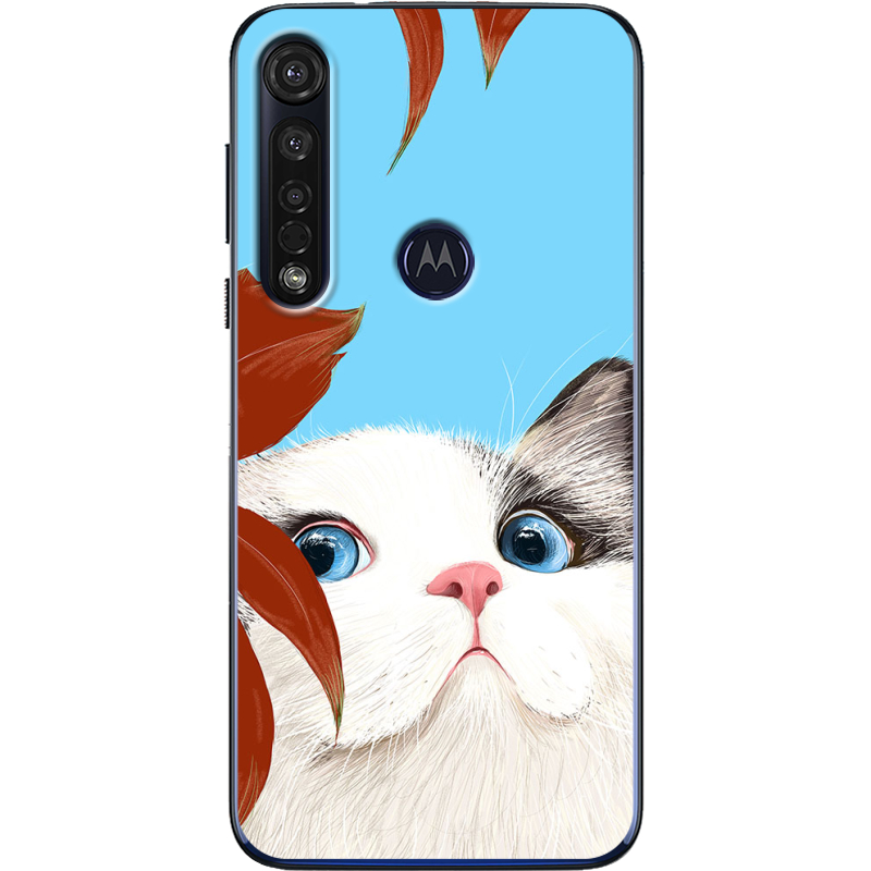 Чехол BoxFace Motorola G8 Plus Wondering Cat