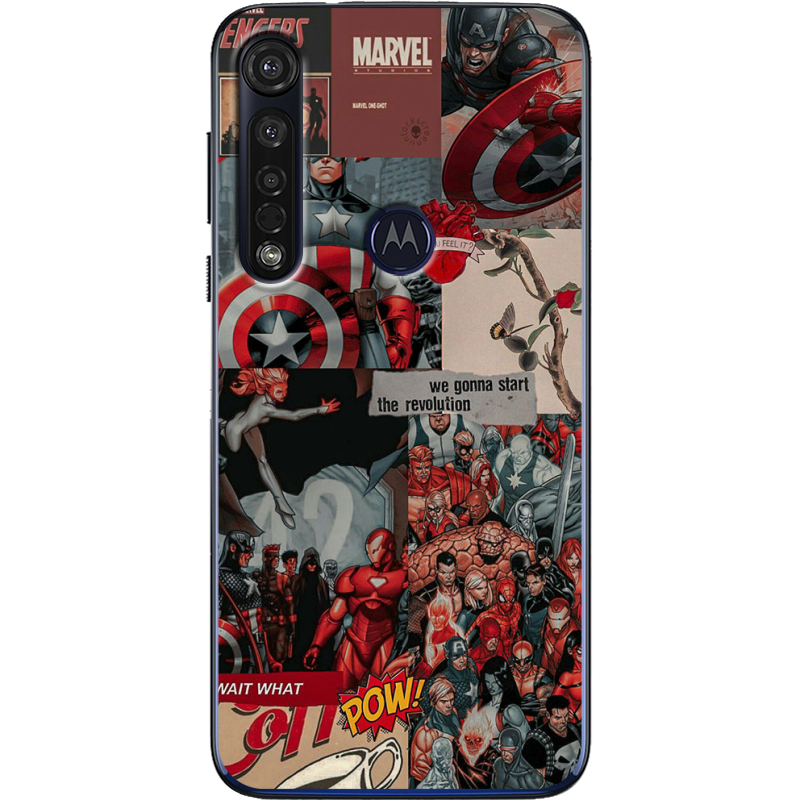 Чехол BoxFace Motorola G8 Plus Marvel Avengers