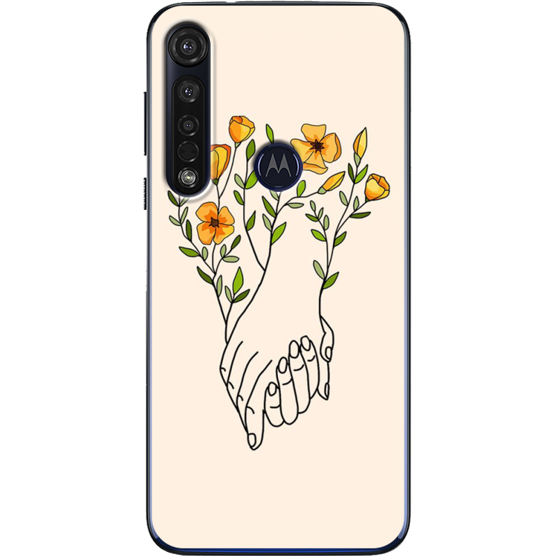 Чехол BoxFace Motorola G8 Plus Flower Hands