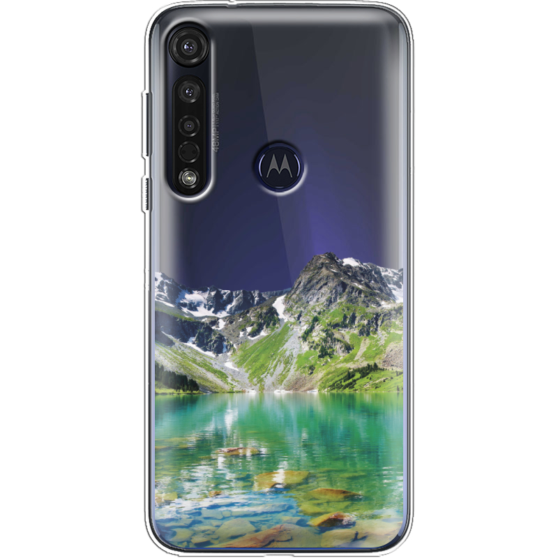 Прозрачный чехол BoxFace Motorola G8 Plus Green Mountain