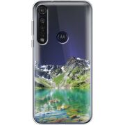 Прозрачный чехол BoxFace Motorola G8 Plus Green Mountain