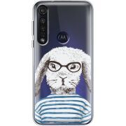 Прозрачный чехол BoxFace Motorola G8 Plus MR. Rabbit