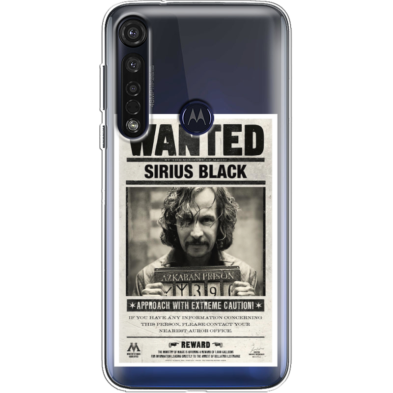 Прозрачный чехол BoxFace Motorola G8 Plus Sirius Black