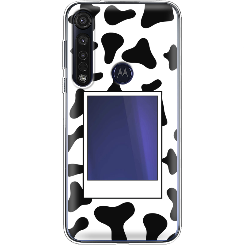 Прозрачный чехол BoxFace Motorola G8 Plus Cow