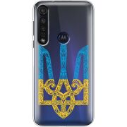 Прозрачный чехол BoxFace Motorola G8 Plus Gold Trident