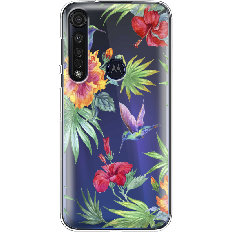 Прозрачный чехол BoxFace Motorola G8 Plus Tropical