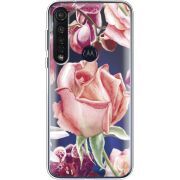 Прозрачный чехол BoxFace Motorola G8 Plus Rose