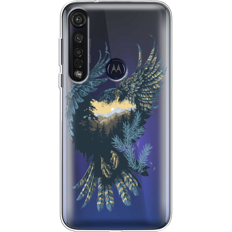 Прозрачный чехол BoxFace Motorola G8 Plus Eagle