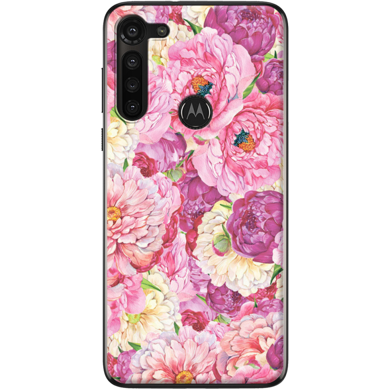 Чехол BoxFace Motorola G8 Power Pink Peonies