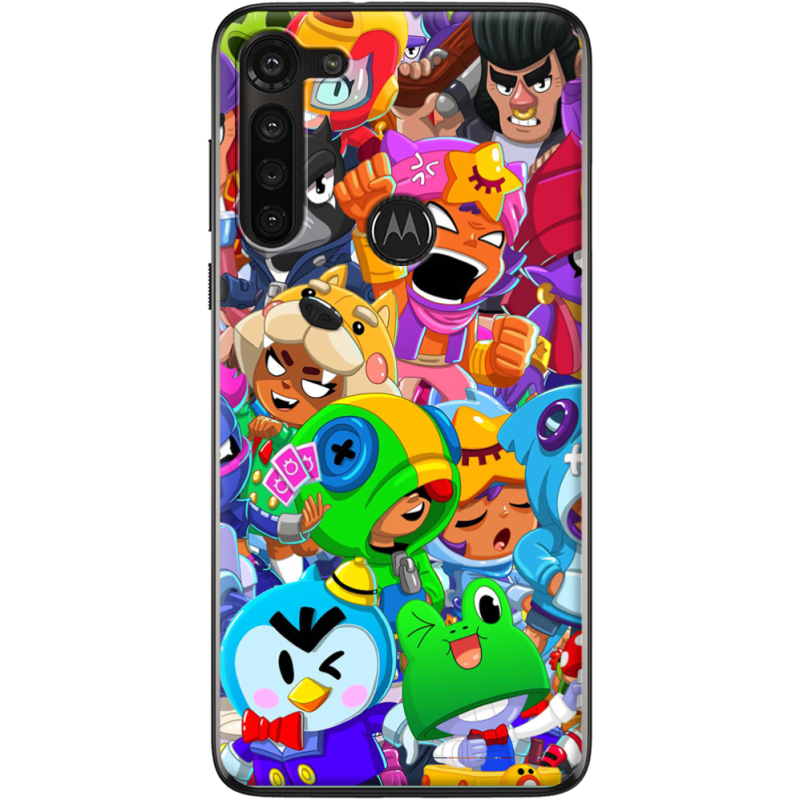 Чехол BoxFace Motorola G8 Power friends brawl stars