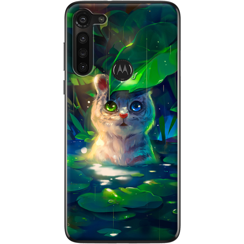 Чехол BoxFace Motorola G8 Power White Tiger Cub