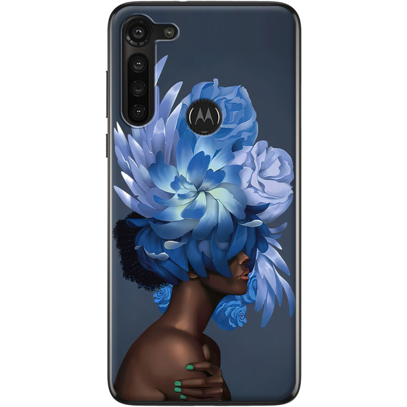 Чехол BoxFace Motorola G8 Power Exquisite Blue Flowers