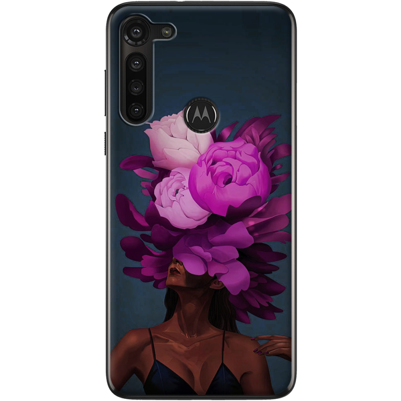 Чехол BoxFace Motorola G8 Power Exquisite Purple Flowers