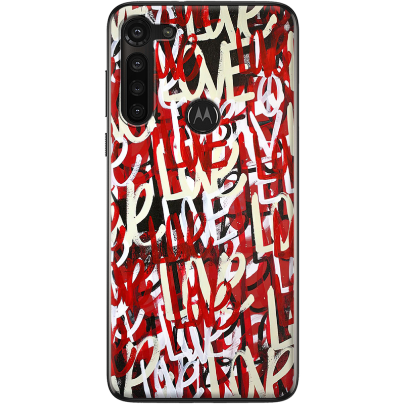 Чехол BoxFace Motorola G8 Power Love Graffiti