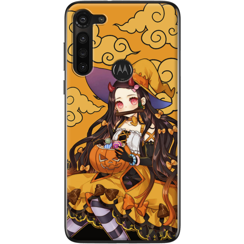 Чехол BoxFace Motorola G8 Power Kamado Nezuko Halloween