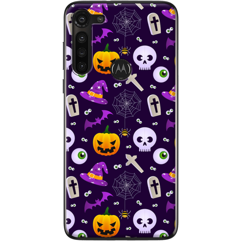 Чехол BoxFace Motorola G8 Power Halloween Purple Mood