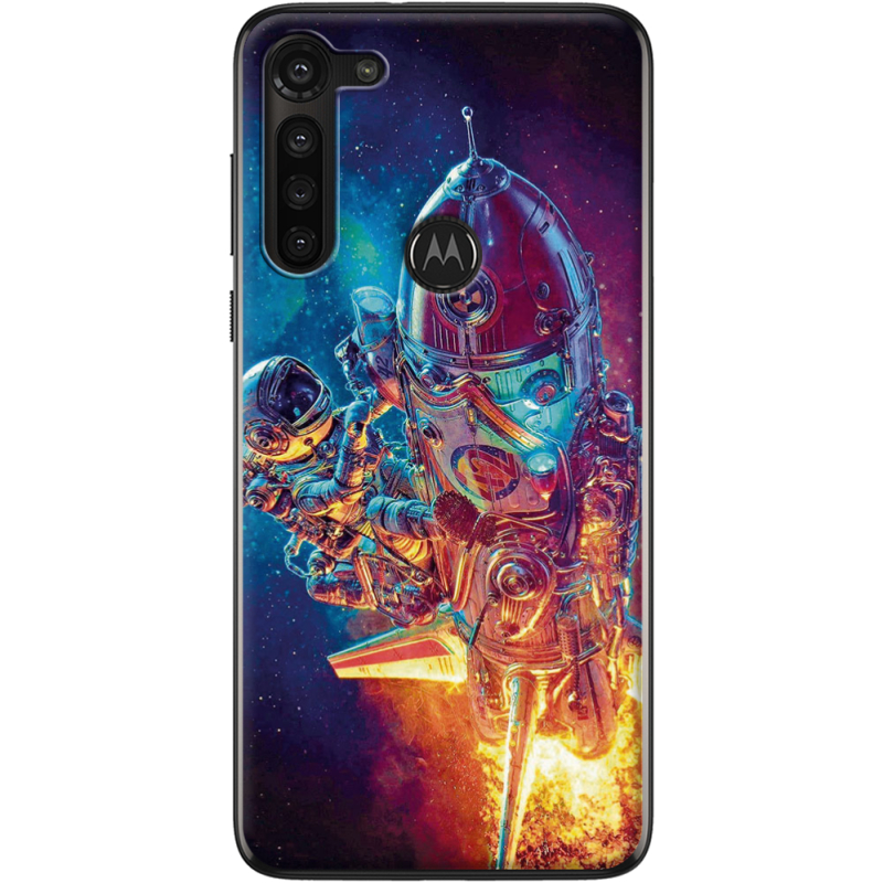 Чехол BoxFace Motorola G8 Power Astronaut in Space